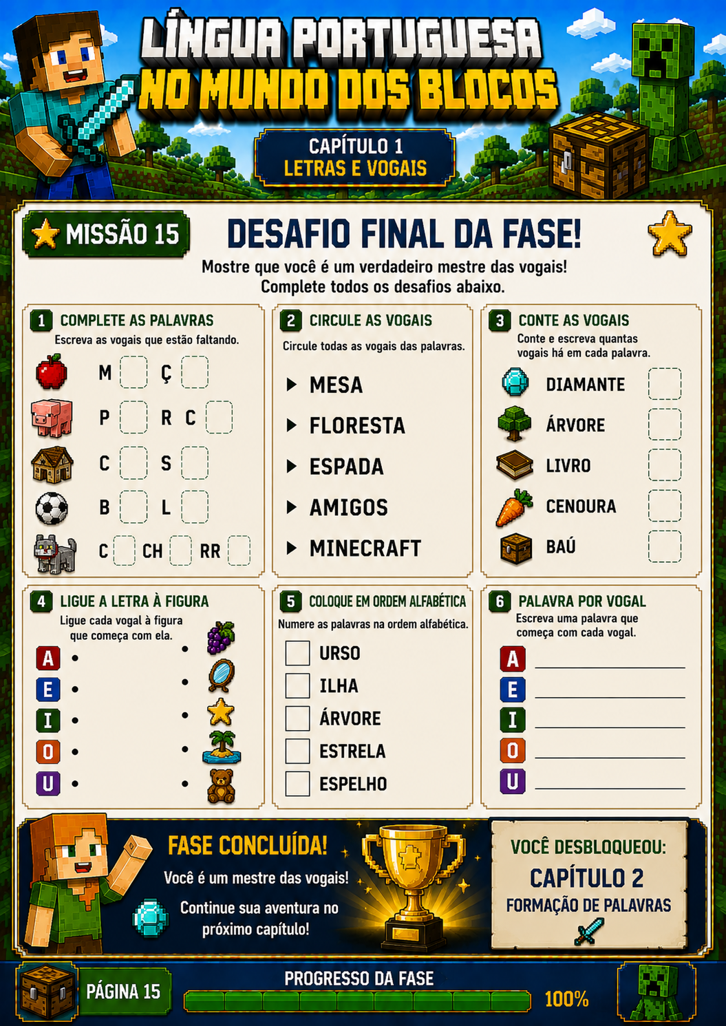 Missão 15 — Desafio Final da Fase