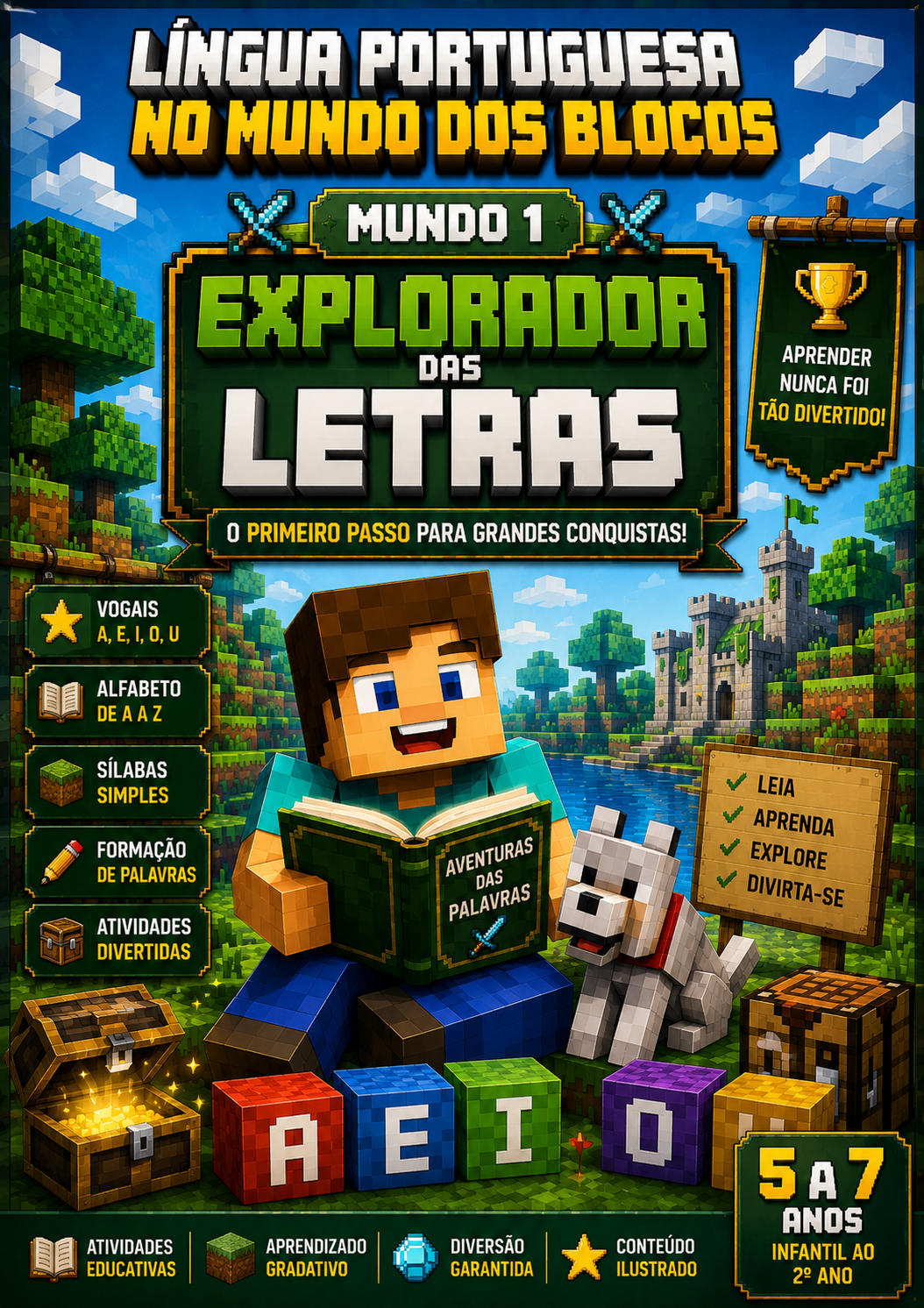 Mundo 1 — Explorador das Letras